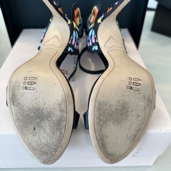 Sophia Webster Multi Color Butterfly heel - Picture 8 of 12